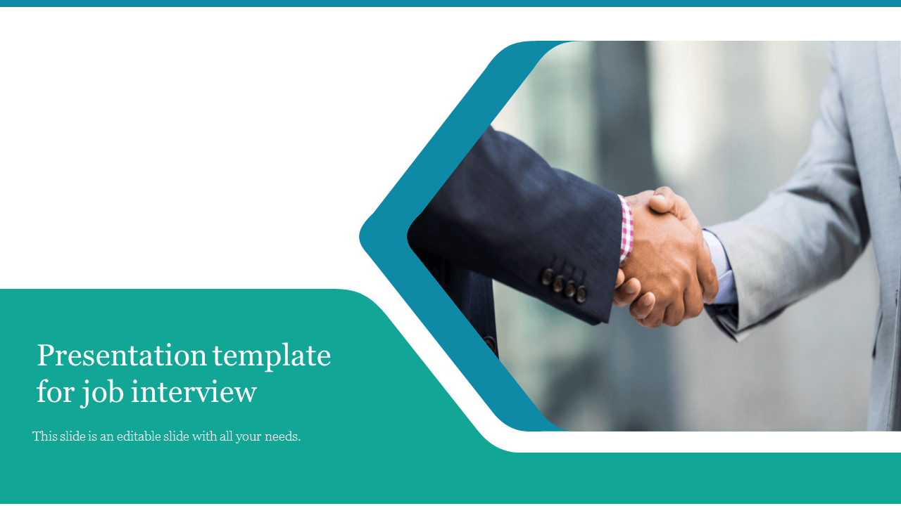 The Best Presentation Template For Job Interview